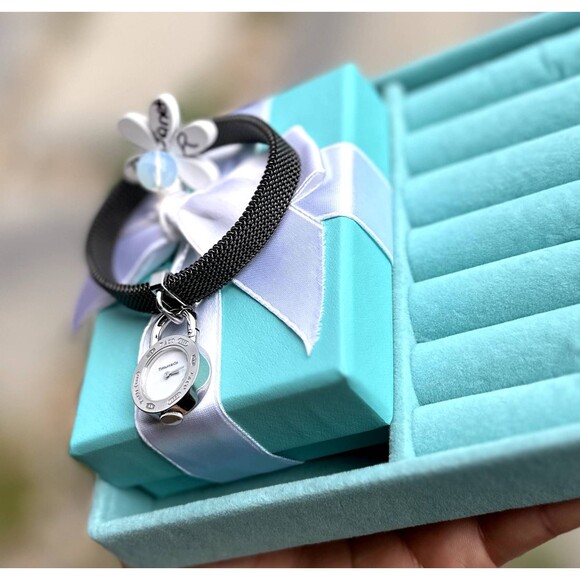 Tiffany & Co Stainless Steel Mesh Stretchy Bracelet ONLY - Picture 2 of 4